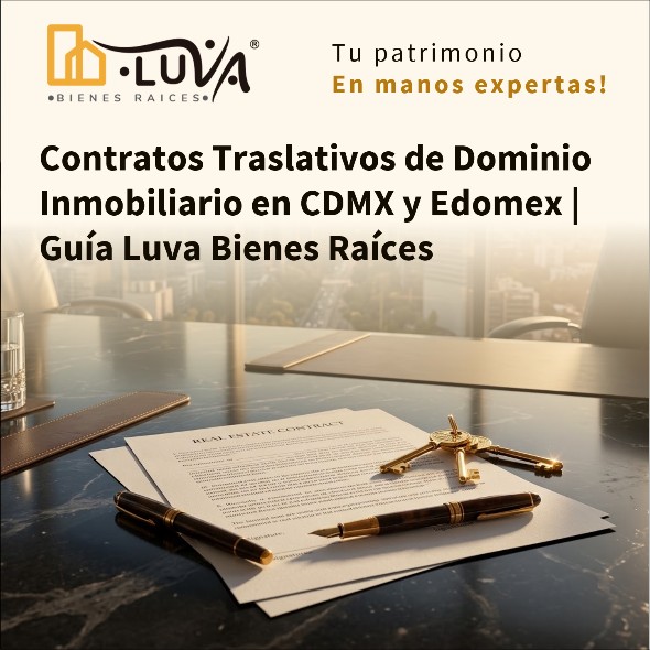 Luva Bienes Raices - Banner Contratos Traslativos